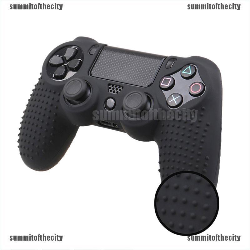 Vỏ Ốp Silicon Họa Tiết Rằn Ri Cho Tay Cầm Chơi Game PlayStation 4 PS4