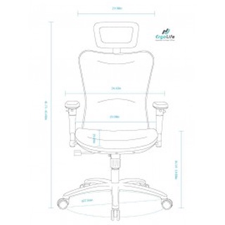 GHẾ CÔNG THÁI HỌC ERGONOMIC M57