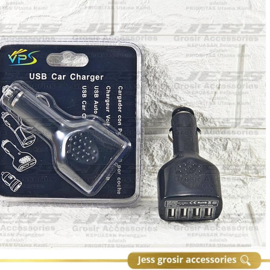 Bộ Sạc Xe Hơi 4 Cổng USB KMS-DC08 Chất Lượng Cao