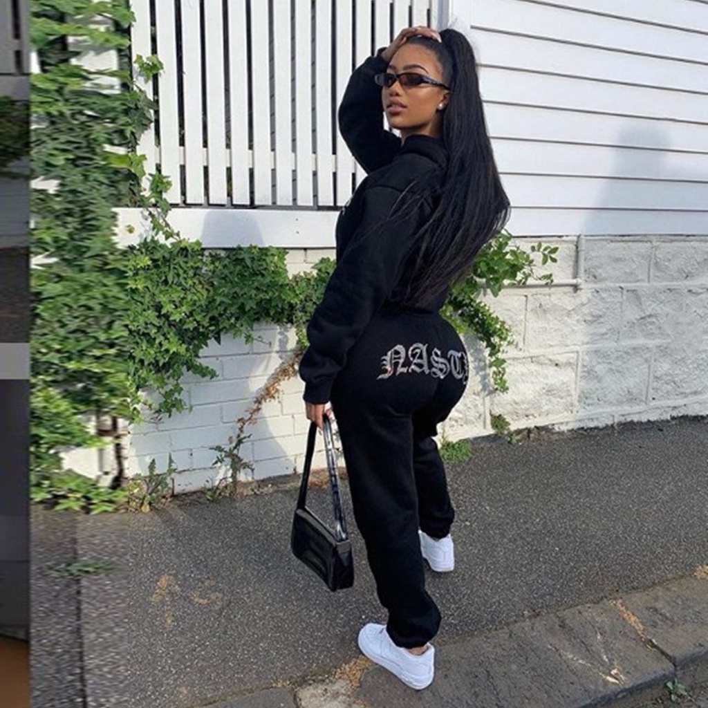 Bộ Trang Phục Thể Thao 2 Mảnh Thời Trang Mùa Thu 2023 Cho Nữ