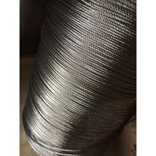 100m cáp inox  304 loại 1ly, dây cáp không han rỉ chuẩn cáp inox 304