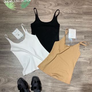 Áo cổ vuông 2 dây nhỏ