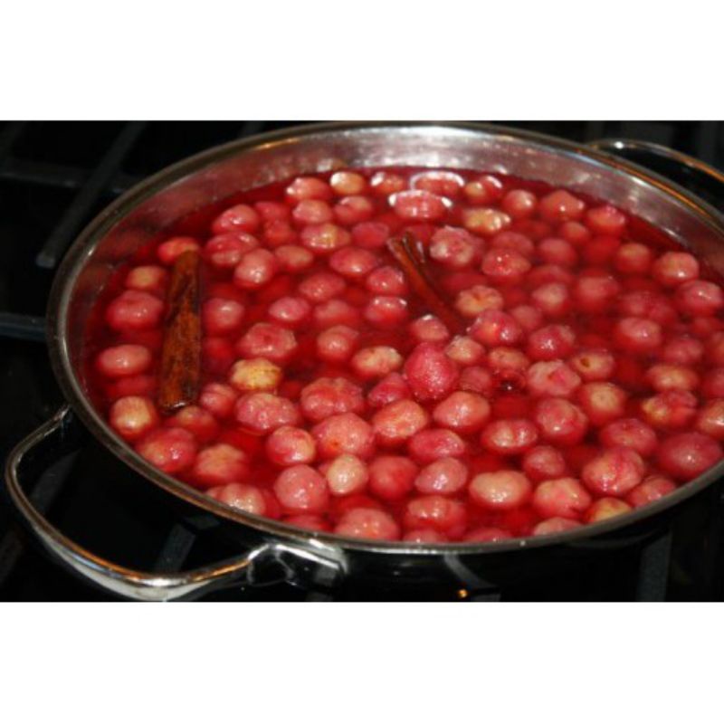 mứt chùm ruột rim