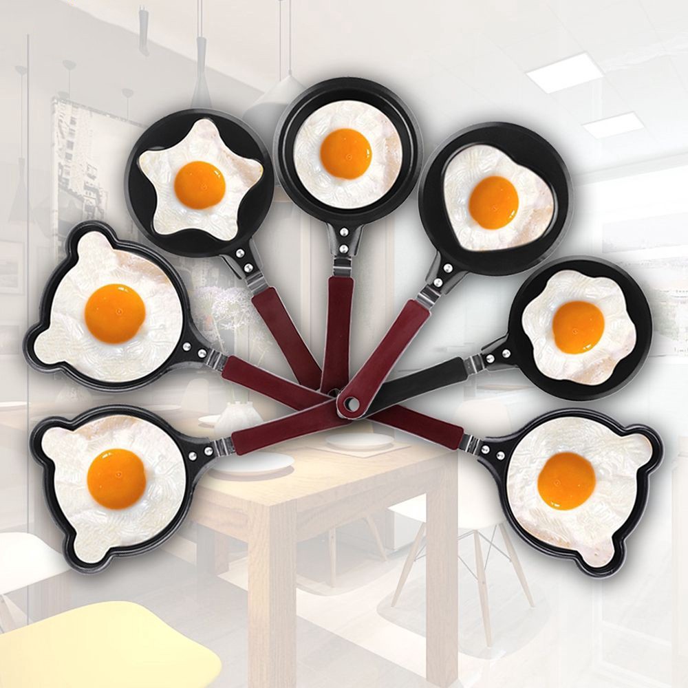 Chảo chiên trứng mini nhiều hình dạng siêu dễ thương - Dụng cụ nhà bếp tiện lợi sang trọng