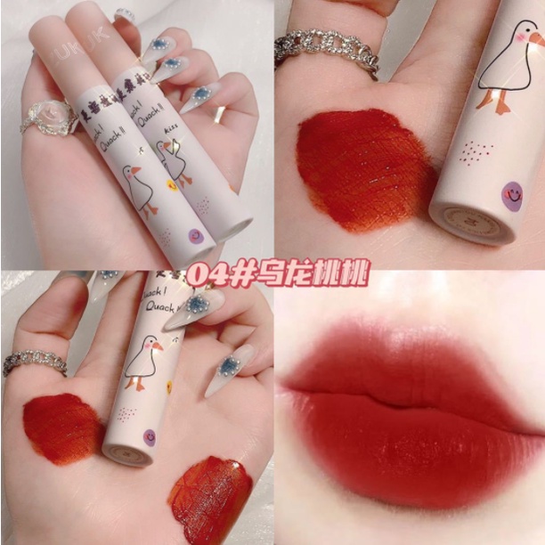 Son kem Zuk vịt mềm môi dễ thương lên màu chuẩn chính hãng