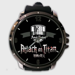 Đồng Hồ Đeo Tay Bằng Cao Su Họa Tiết anime Attack on titan art 2