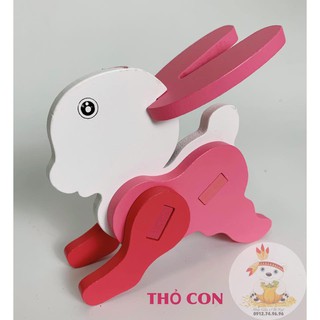 Đồ chơi gỗ xếp hình 3D