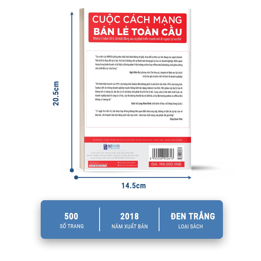 Sách Miniso Cuộc Cách Mạng Bán Lẻ Toàn Cầu BizBooks