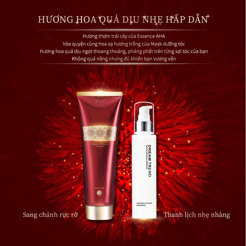 [COMBO XẢ DƯỠNG] MASK DƯỠNG TÓC + ESSENCE DƯỠNG TÓC AHA DREAM TREND | BigBuy360 - bigbuy360.vn