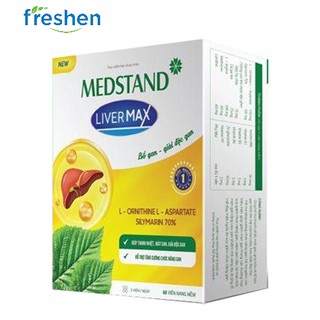 Viên uống bổ gan, giải độc gan medstand liver max- hộp 60 viên