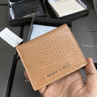 Ví ngắn Cnk vân rắn trơn - CL274