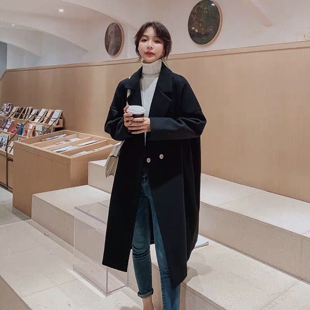 🛑💜Áo khoác dạ nữ chất không xù mịn❌ Hoàn tiền nếu hàng không như ảnh | BigBuy360 - bigbuy360.vn