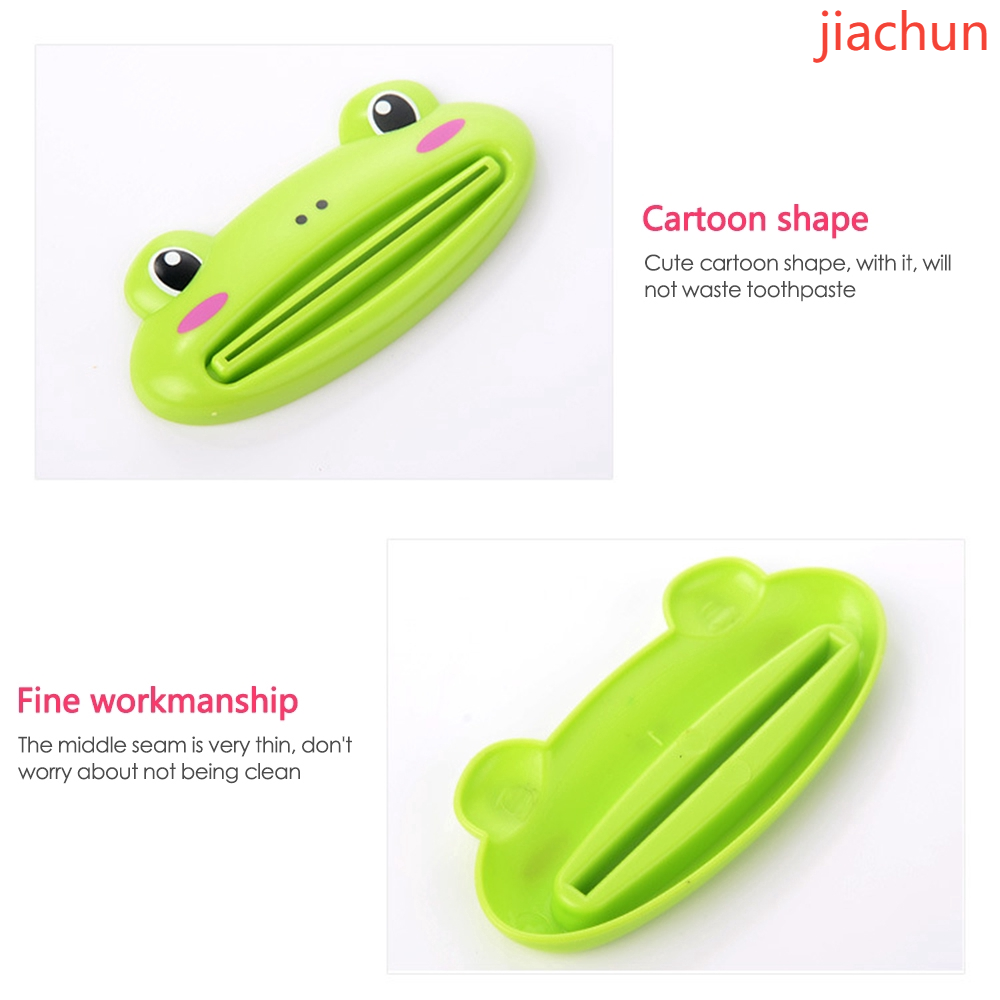 【Jiachun】 Phòng tắm Trang chủ Tube Squeezer Cartoon Kem đánh răng Máy cán cán 1 cái Ocar