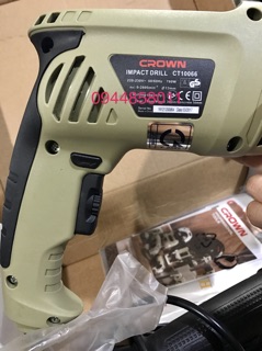[ Hàng chính hãng] Máy khoan Crown 750w CT10066