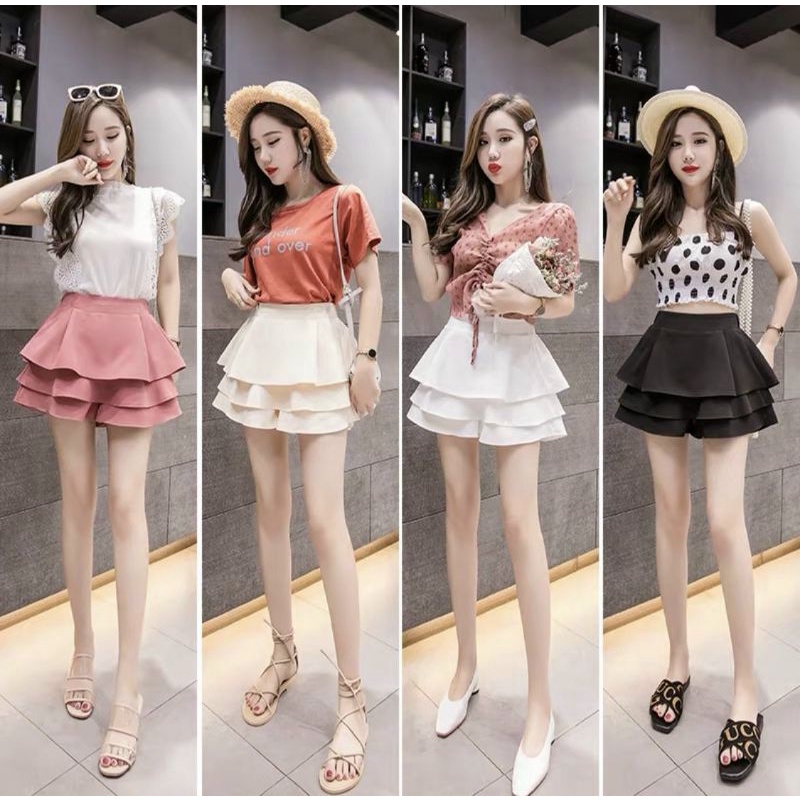 Chân váy 3 tầng lc