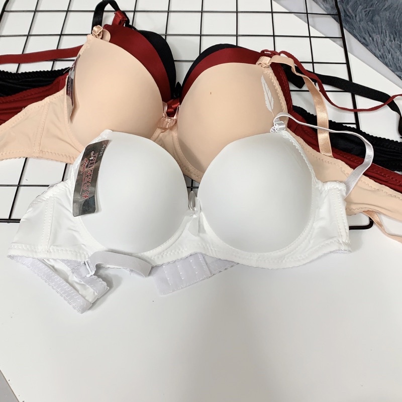 Áo lót trơn mút mỏng 1cm ôm trọn ngực hàng đẹp (form cup B)