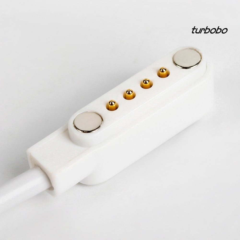 Cáp sạc turbobo 4pin cổng usb cho đồng hồ thông minh trẻ em