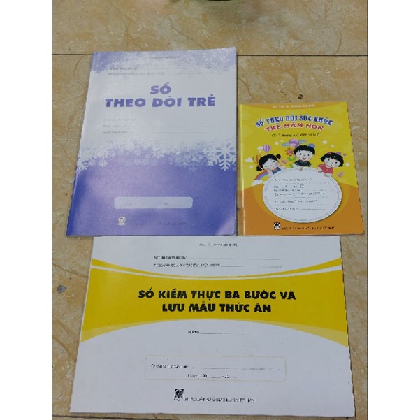 Sổ theo dõi sức khỏe trẻ mầm non