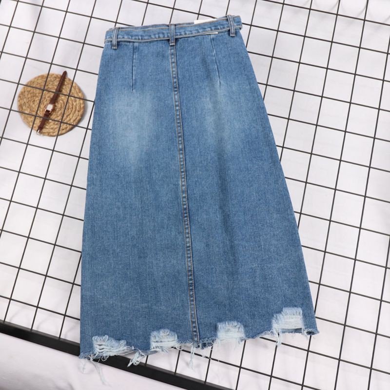 Chân váy bò váy dài váy chữ A ulzzang 2019 | BigBuy360 - bigbuy360.vn