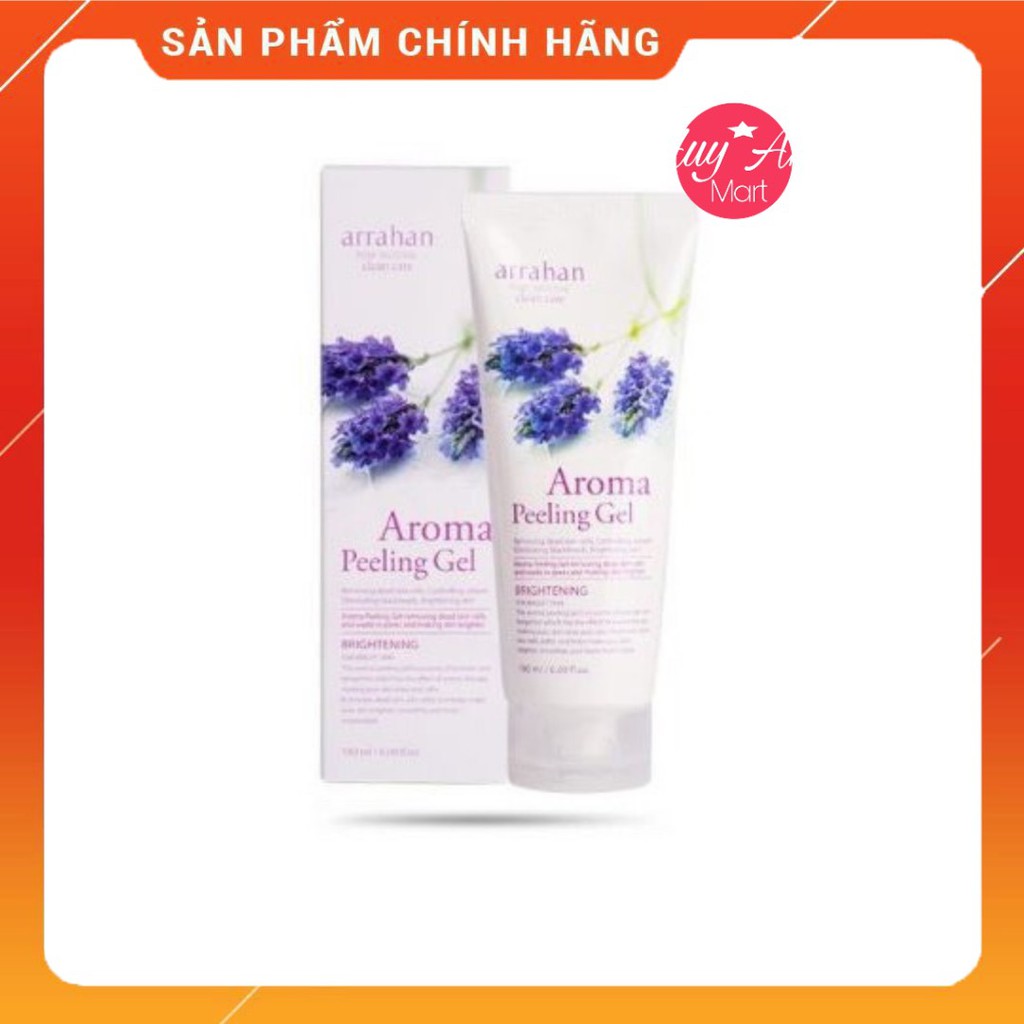 Gel tẩy da chết, tẩy tế bào chết hoa oải hương 180ml - Arrahan Aroma Peeling Gel - [Chính Hãng Hàn Quốc] - 180ml