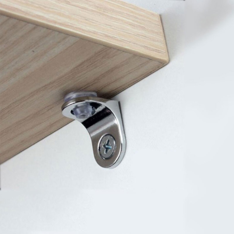 Set 10 Kệ Hợp Kim Kẽm Có Giác Hút Đỡ Cố Định Góc Phải Đa Ứng Dụng