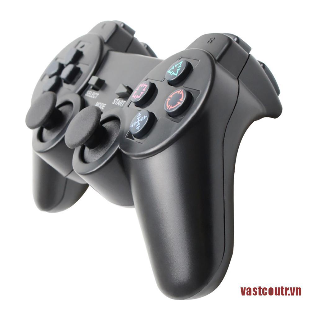VASTR 2.4G Wireless Controller Dual Vibration Joystick Gamepad With Receiver For PS2