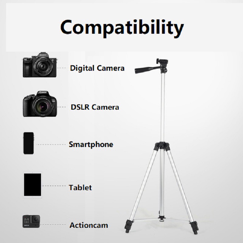 Chân Tripod Lammcou Tiện Lợi Cho Máy Ảnh / Điện Thoại (Có Nhiều Tùy Chọn)