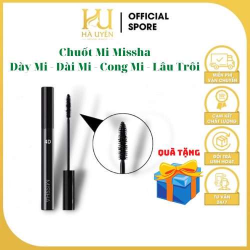 Chuốt Mi Missha , Dày Mi , Dài Mi , Cong Mi , Lâu Trôi The Style 4D Mascara [ Hàn Quốc Chính Hãng ]