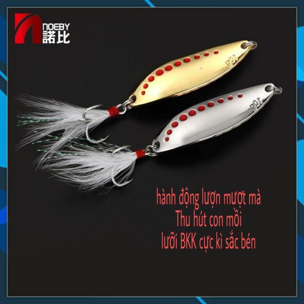 [Chất Lượng] Mồi Câu Lure Thìa Lượn  Spoon Noeby