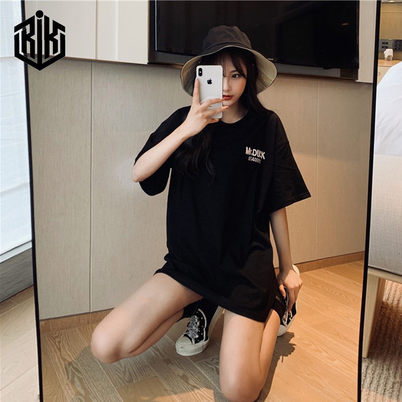 Áo thun tay lỡ RIK nam nữ Unisex, áo phông form rộng Oversize ATL114 | BigBuy360 - bigbuy360.vn