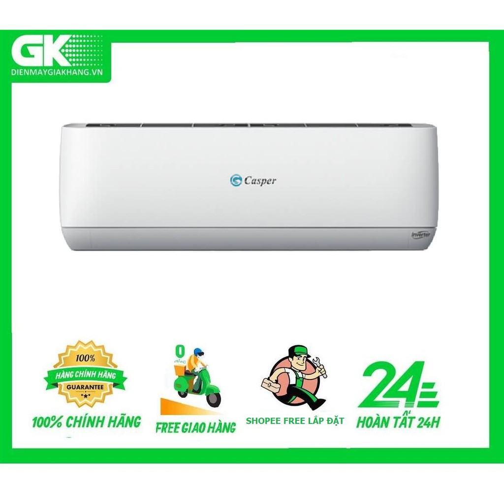 GC-18TL32 - MIỄN PHÍ CÔNG LẮP ĐẶT - Máy lạnh Casper Inverter 2 HP GC-18TL32