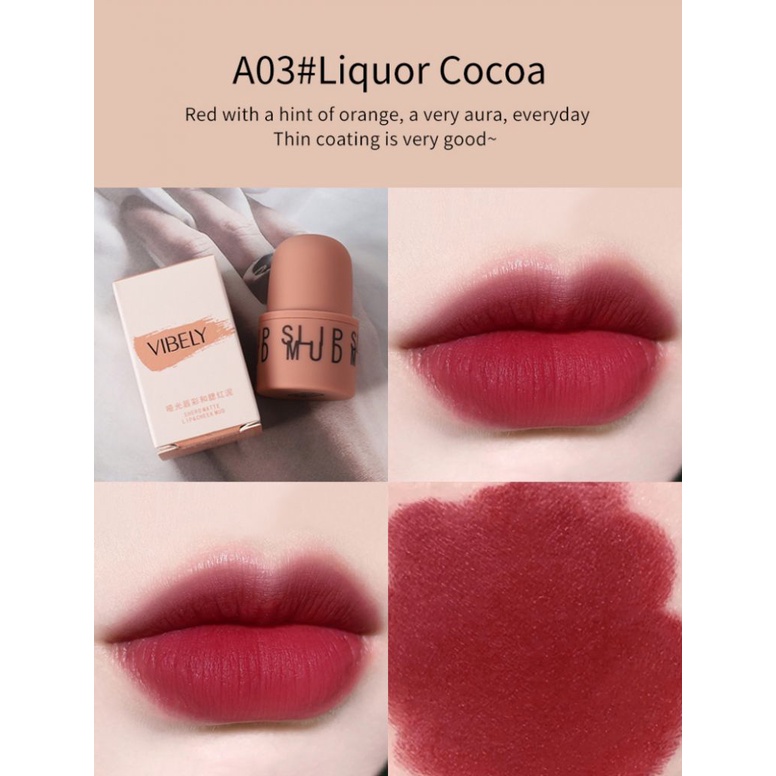 Son Môi Vibely Chống Thấm Nước Và Lâu Trôi Cao Cấp