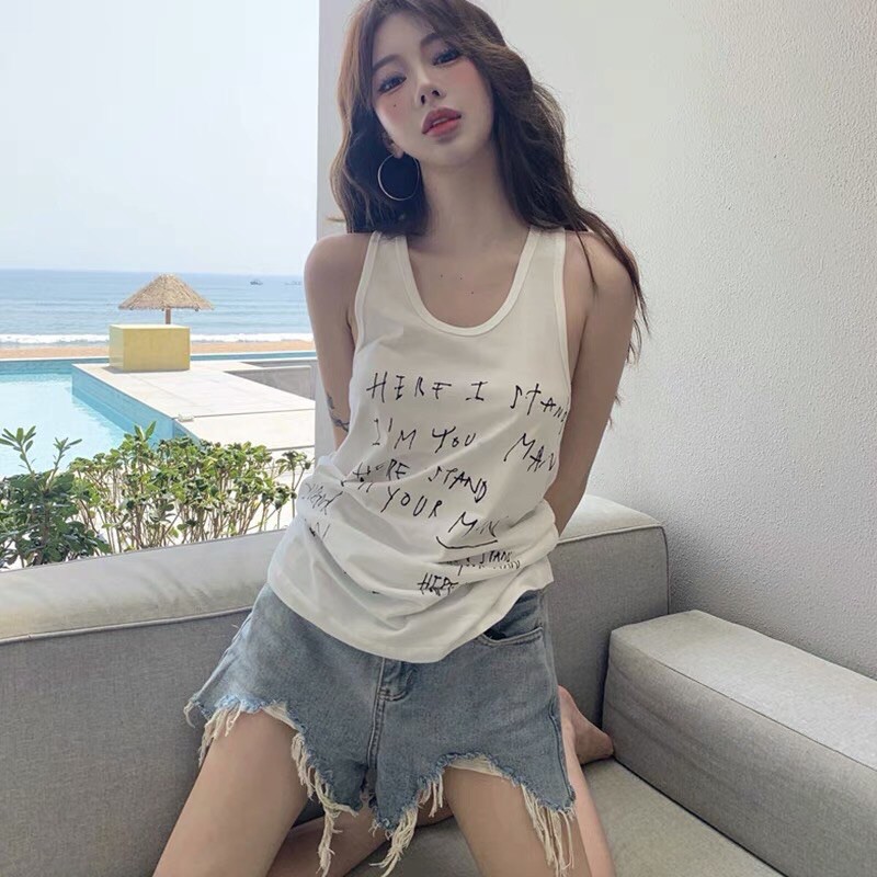 Áo SN chữ 2 màu dành cho nữ