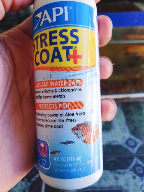 API STRESS COAT GIẢM STRESS LÀNH VẾT THƯƠNG CHO CÁ CHAI 118ML