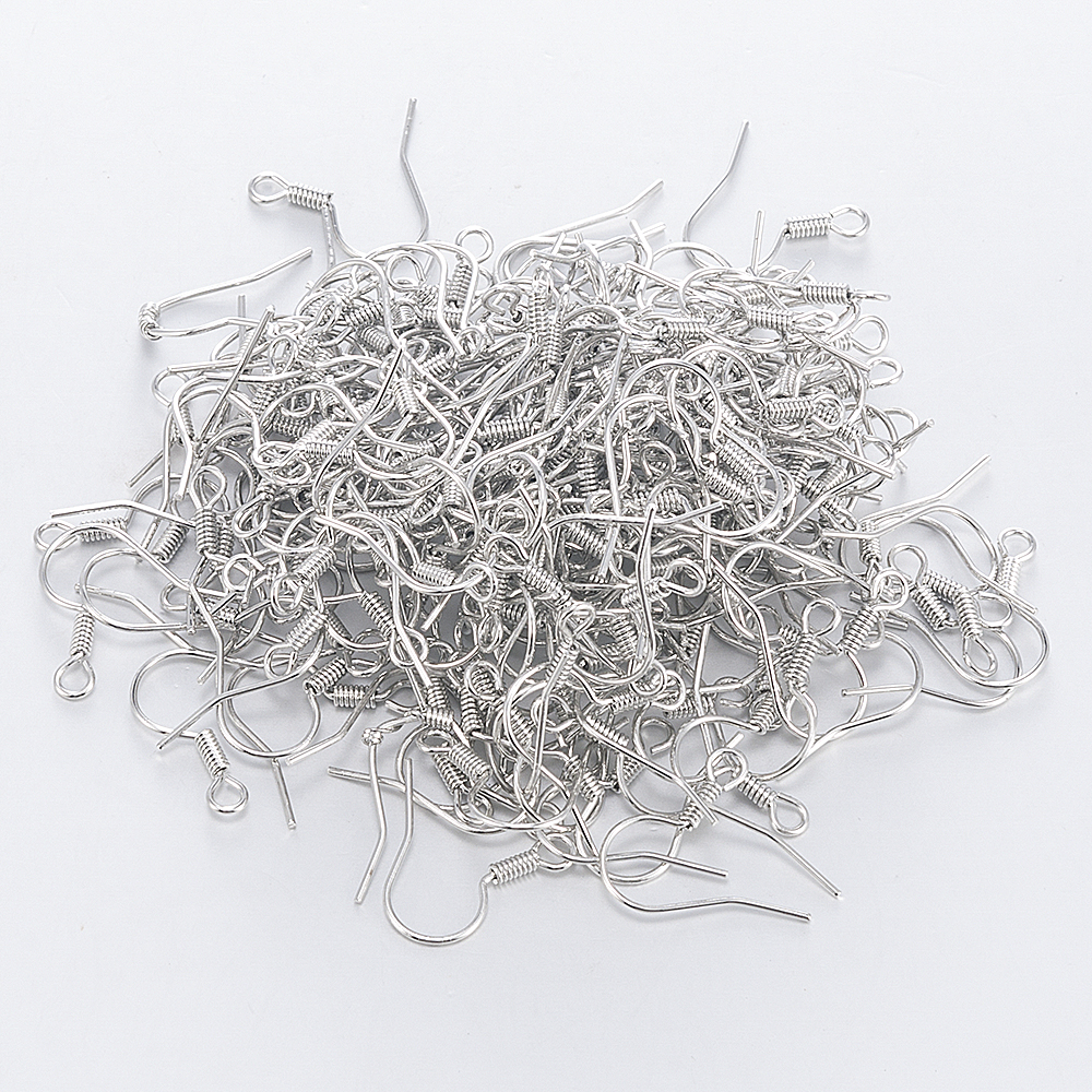 Set 200 móc khuyên tai kim loại đơn giản tiện dụng chất lượng cao