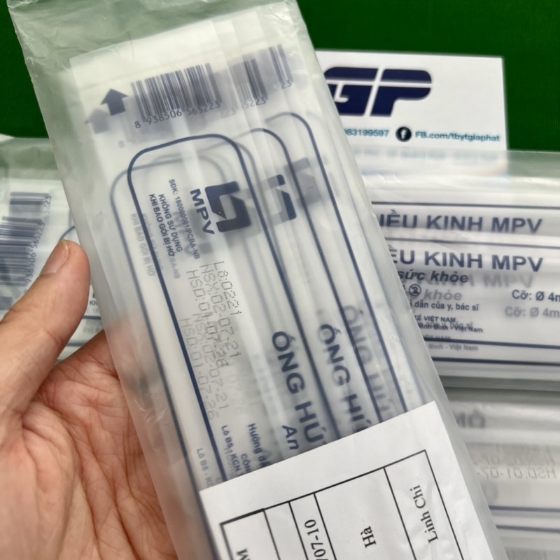 ỐNG HÚT ĐIỀU KINH ỐNG HÚT THAI TIỆT TRÙNG NỘI SỐ 4-5