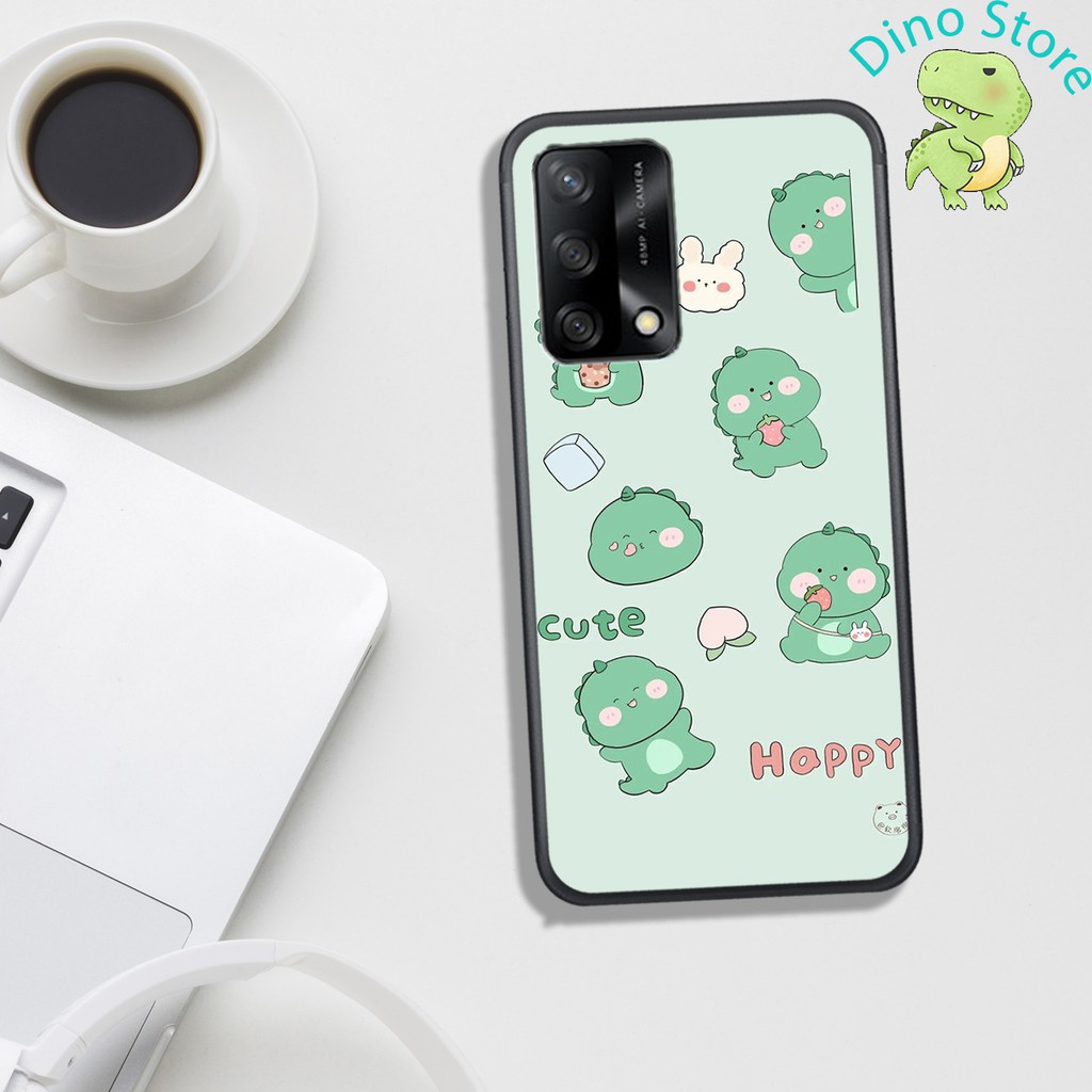 ỐP LƯNG OPPO A54/A74/A94  ,  IN HÌNH KHỦNG LONG NGỘ NGHĨNH VÀ CUTE