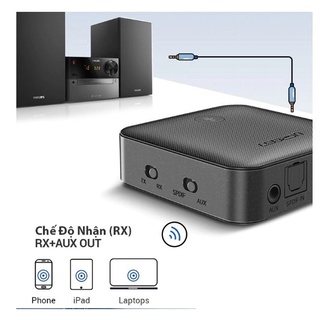 Bộ Thu Phát 2 trong 1 Bluetooth 5.0 Ugreen 70158 ( Có APTX )