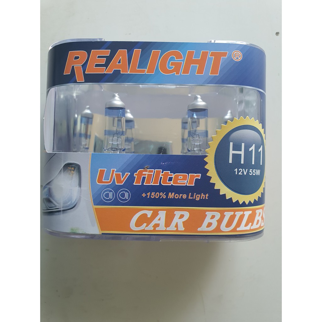 Bóng đèn Halogen Realight H11 - 12v - 55w (cặp)