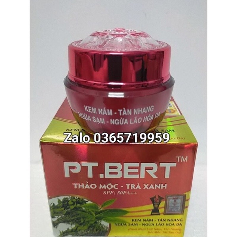 PT.BERT kem nám thảo mộc trà xanh (20g)