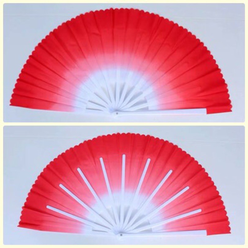 Đôi/Cặp Quạt múa nan nhựa các màu xanh lá,đỏ,vàng,Hồng,xanh dương