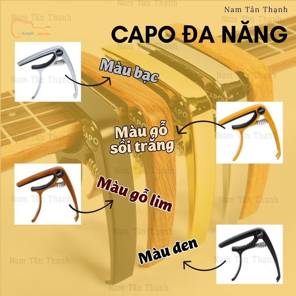 Capo đàn ghi ta 2 chức năng tiện lợi CP03