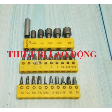 29 chi tiết Bộ đầu vít Stanley 68-071-23