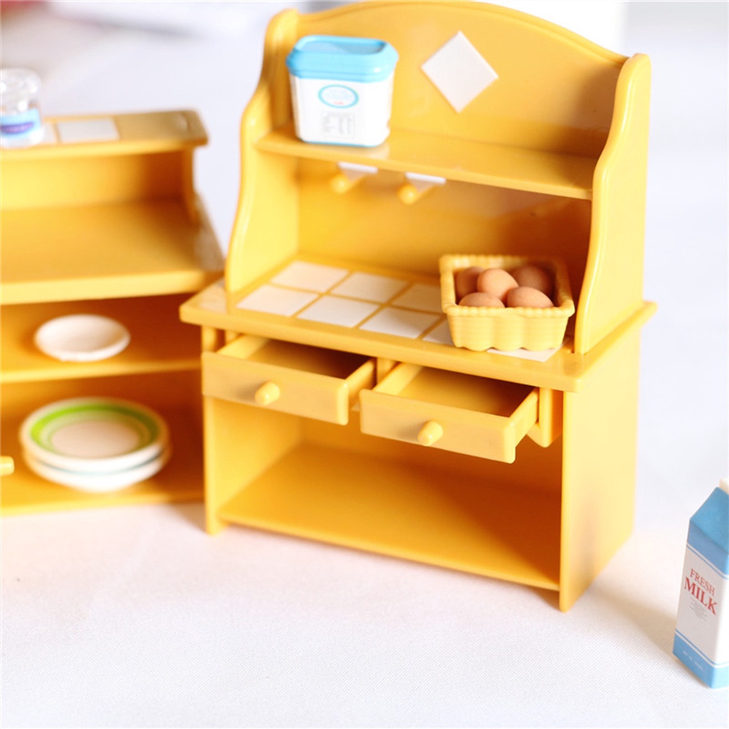 Wis| Bộ Mô Hình Nội Thất Mini Trang Trí Nhà Búp Bê