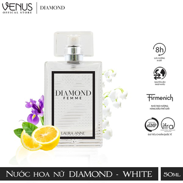 Nước hoa nữ Laura Anne Diamond pour Femme 45ml chính hãng | Thế Giới Skin Care