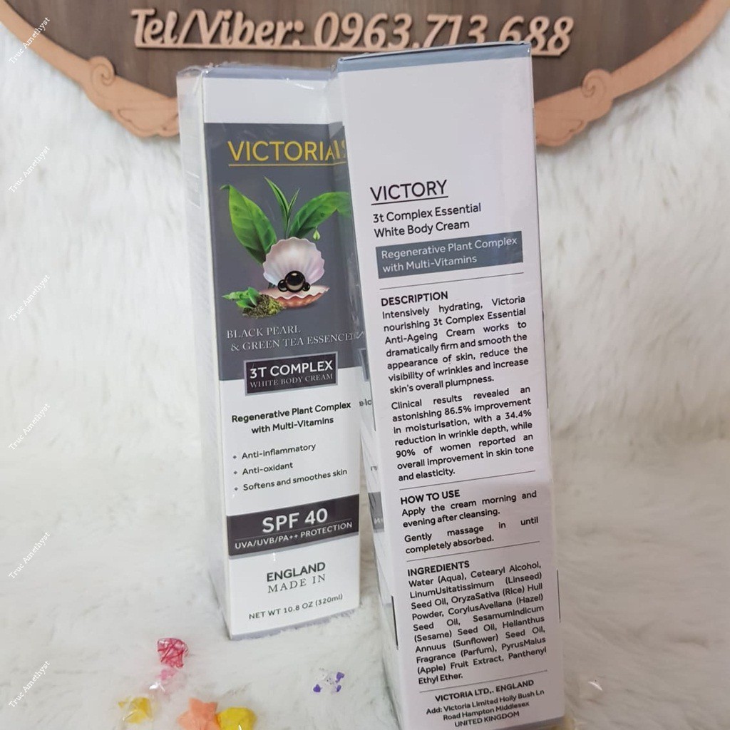 KEM DƯỠNG TRẮNG DA VICTORIA BODY | BigBuy360 - bigbuy360.vn