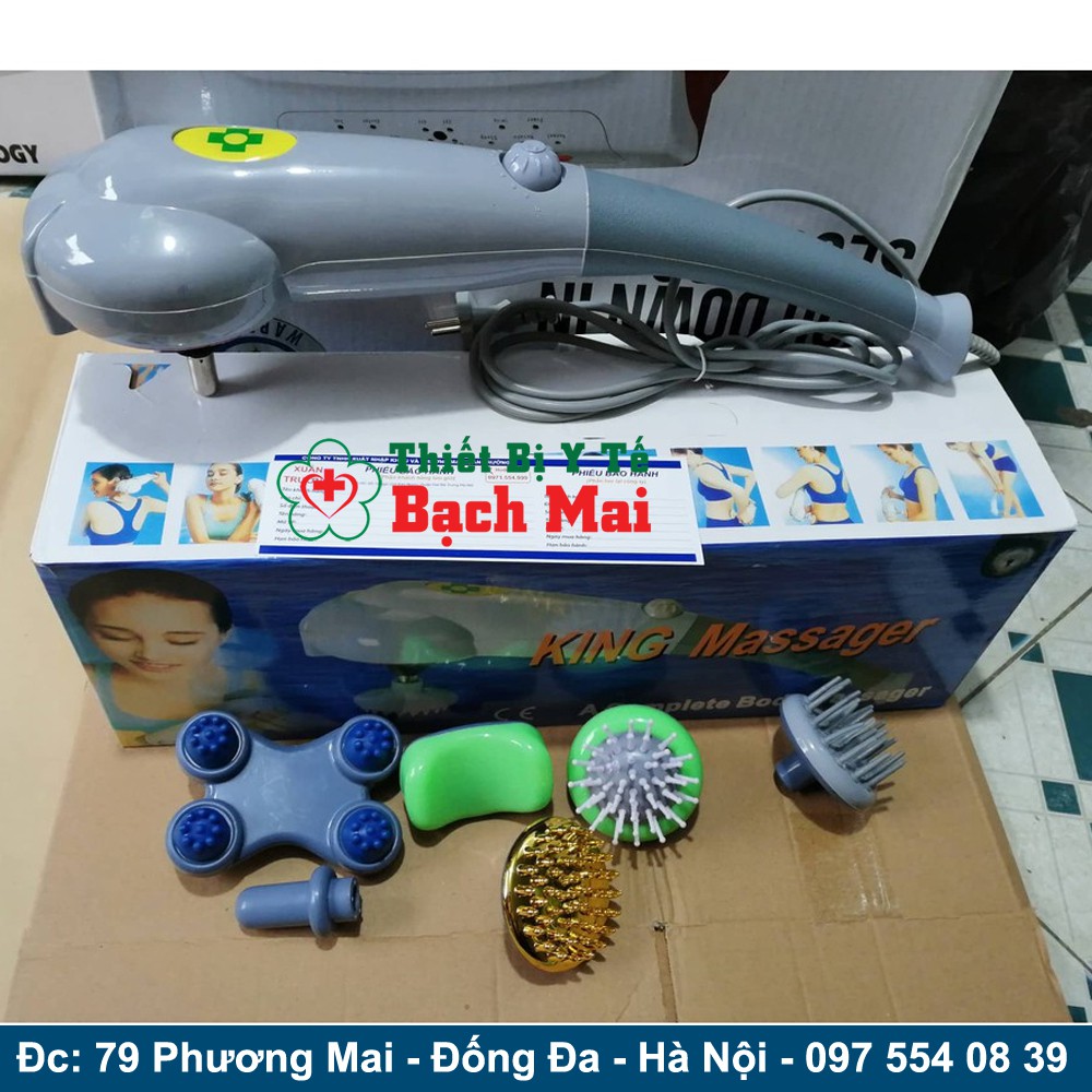 Máy Massage Cầm Tay 7 Đầu/ 11 Đầu