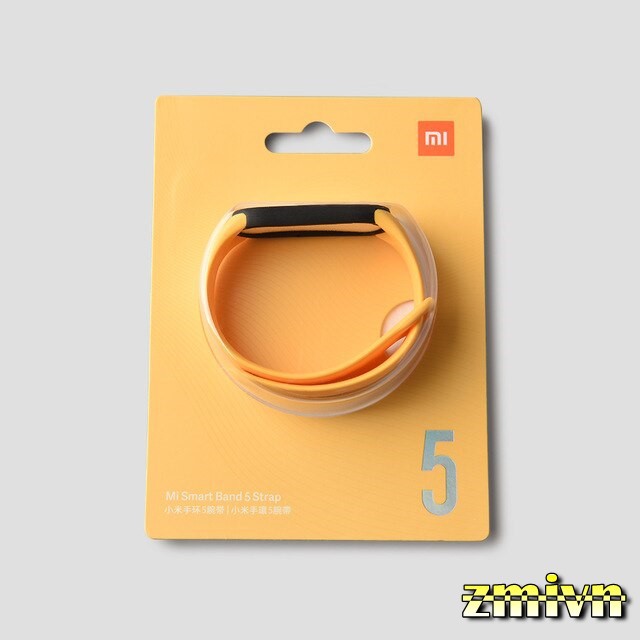 Dây đeo thay thế Mi Band 5/6- Dây silicon vòng đeo tay Miband 5 miband 6 chính hãng Xiaomi (Xiaomi Mi Band 5)