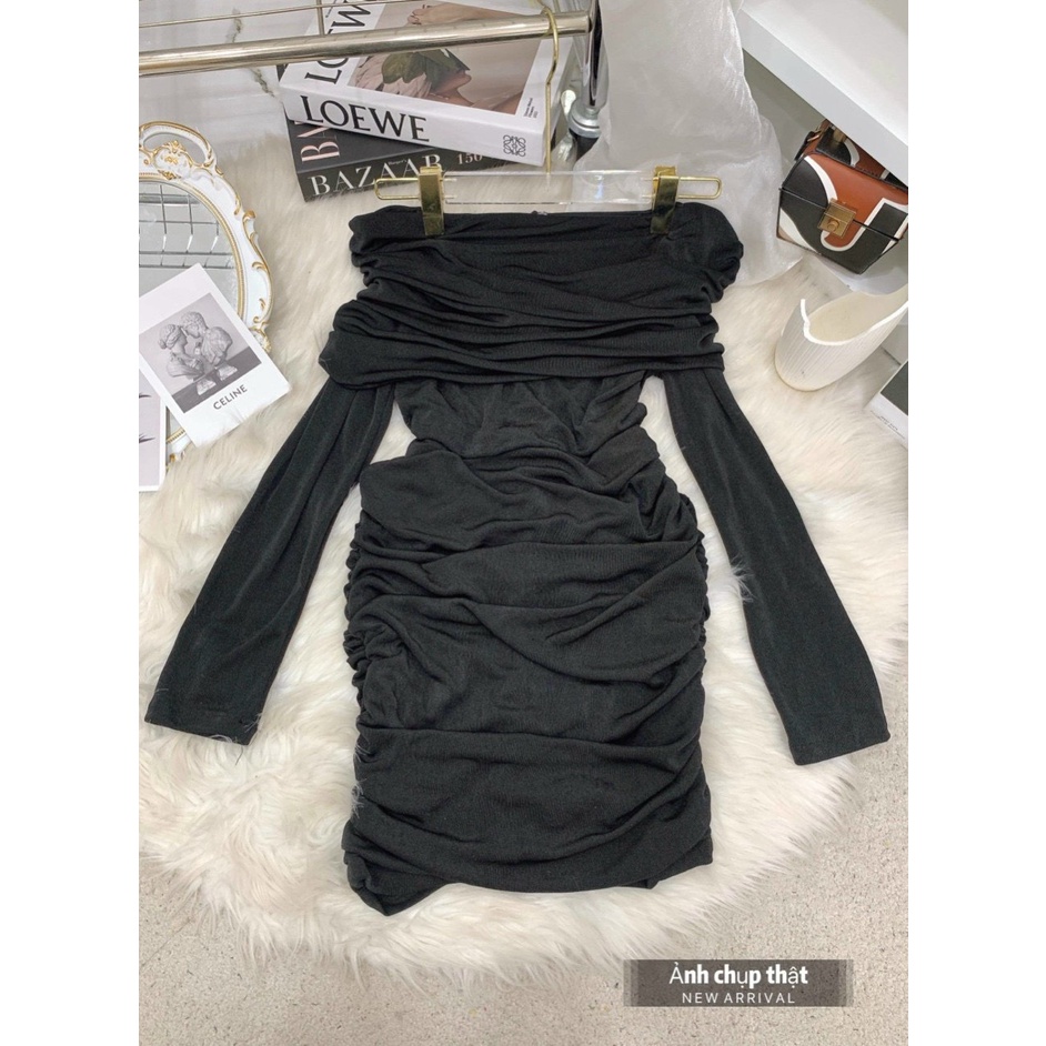 ❤️ ĐẦM BODY NHŨ TRỄ VAI