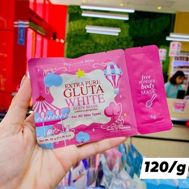 ủ trắng gluta extra thái